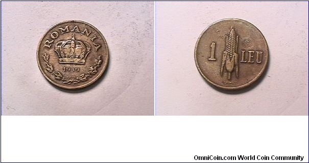 ROMANIA
1 LEU
nickel brass