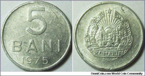 Romania 1975 5 bani. Special thanks to Banivechi!