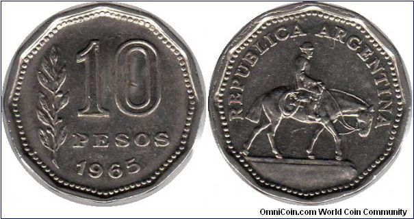 10 pesos - Guacho