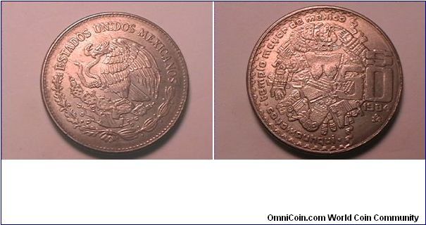 ESTADOS UNIDOS MEXICANOS
50 PESOS
copper nickel