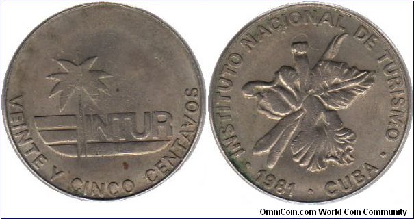 25 centavos - INTUR