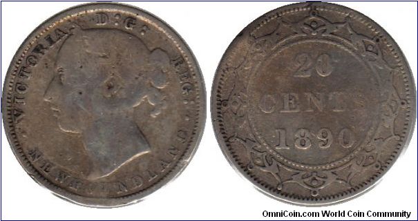 Newfoundland - 20 cents