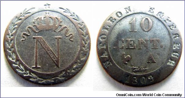 1809 A 10 centimes