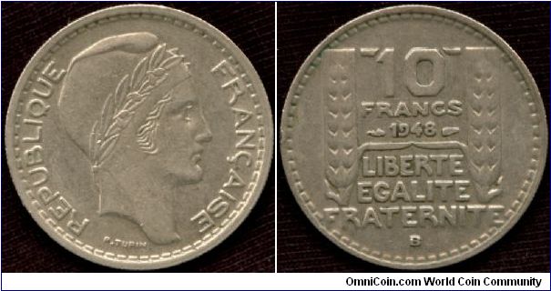 10 Franc 1948 (B)