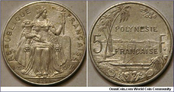 5 francs, 31 mm, Al