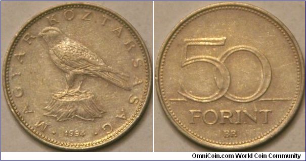 50 forint, 28 mm