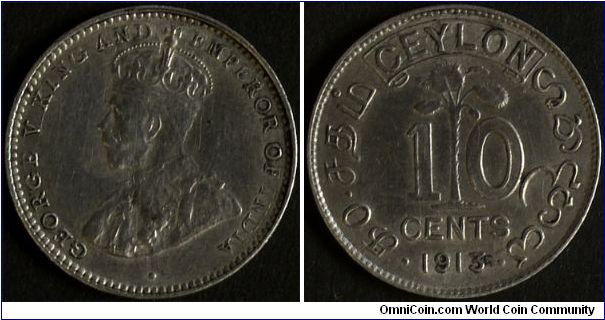 10 Cents 1913