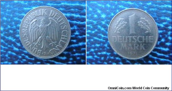 Germany . 1 deutsche mark