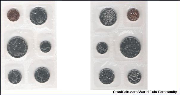 CANADA - MINT SET
I THINK IT IS A PROOF LIKE SET
THIS A SCAN SO IT DOES NOT SHOW THE FLAWLESS MIRRORS