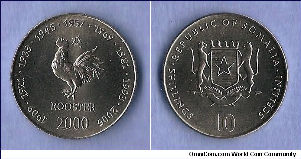 Denominacion: 10 Shilling