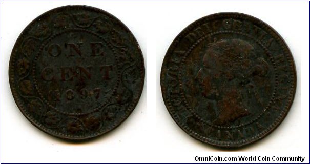 Large Cent
Queen Victoria