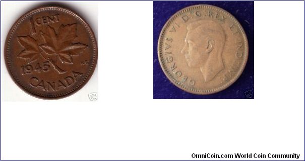 1 cent Canada 0.15
VF-20