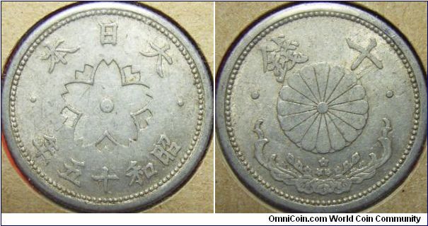 Japan 1940 10 sen.