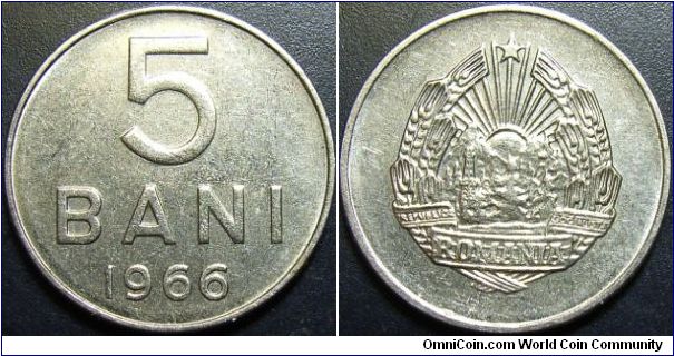 Romania 1966 5 bani.
