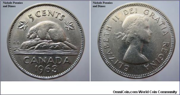 5 cent Canada VF-20 0.10