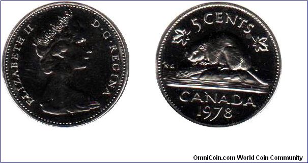 1978 5 cents