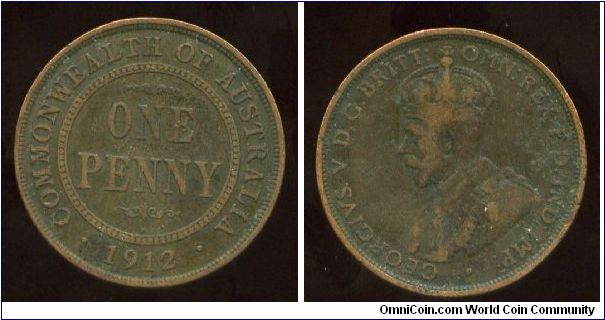 1912
1d
Value & date
King George V