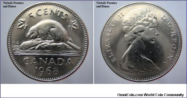 5 cent Canada VF-35 0.12