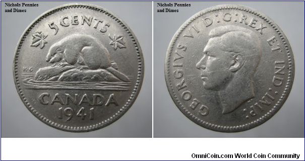 5 cent Canada EF-45 3.00