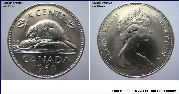 5 cent Canada EF-40 0.35