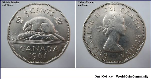 5 cent Canada EF-40 0.35