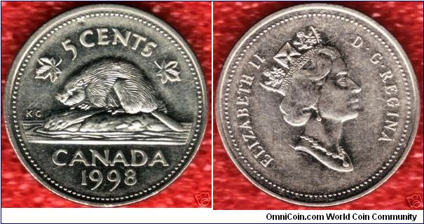 5 cent Canada EF-40