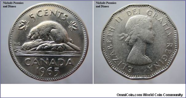 5 cent Canada EF-40 0.35