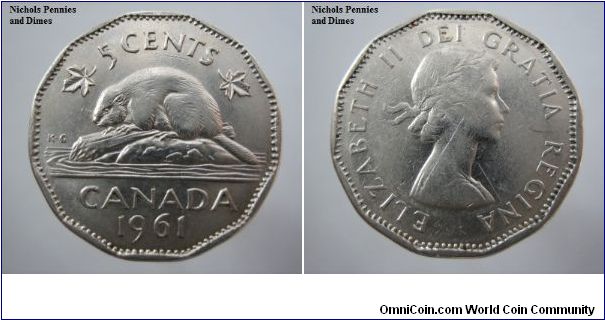 5 cent Canada EF-40 0.35