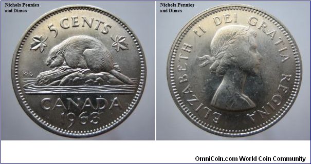 5 cent Canada 0.30 VF-20