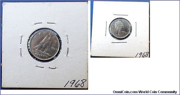 10 cent Canada VF-20 0.75