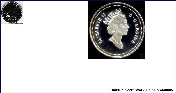 10 cent Canada 0.15 Au-50