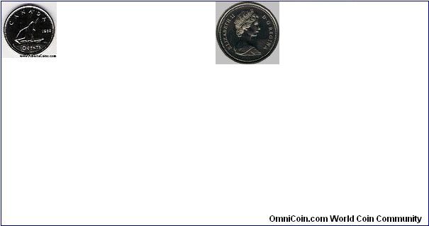 10 cent Canada 0.15 EF-40