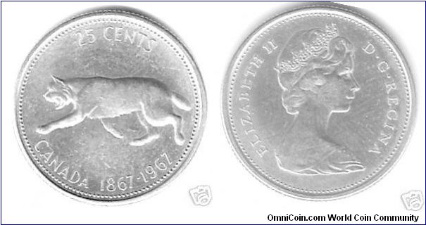 25 cent Canada VF-20 0.75