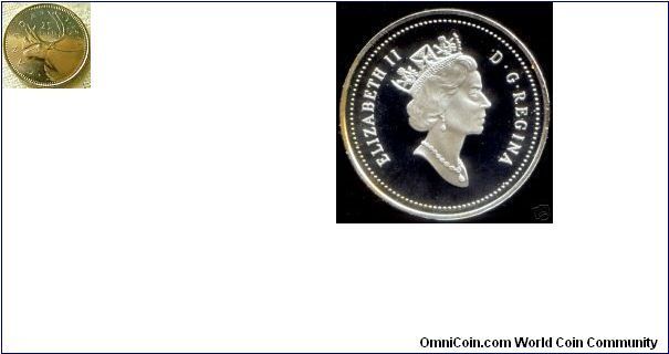25 cent Canada MS-60 20.00