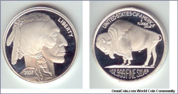 buffalo .999 Fine Silver