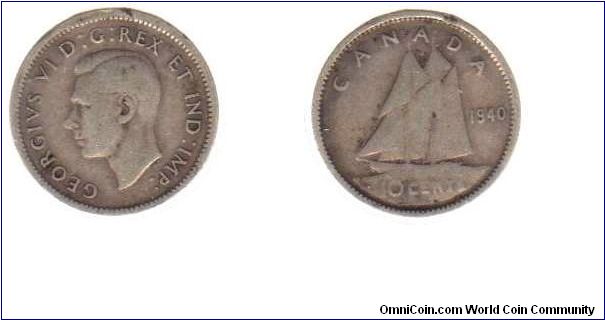 1940 10 cents