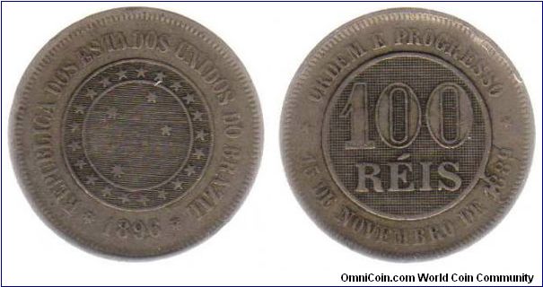 1896 100 Reis