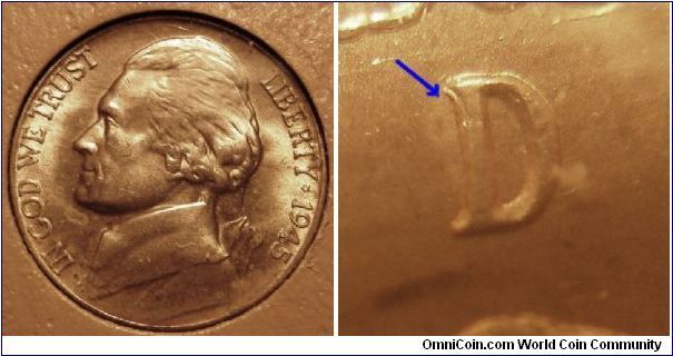 1945D Silver Jefferson Nickel D/D RPM#005 CONECA Top 100






B2G4H12