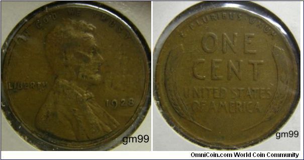 1928 LINCOLN/Wheat Penny