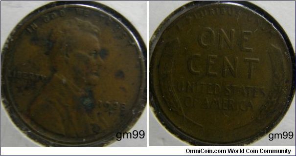1928D LINCOLN/Wheat Penny