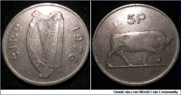 Irish pre-Euro five pence