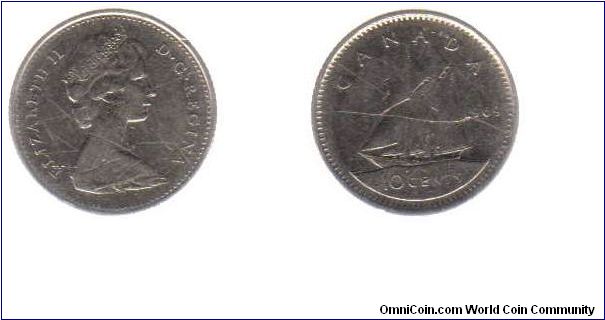 1969 10 cents