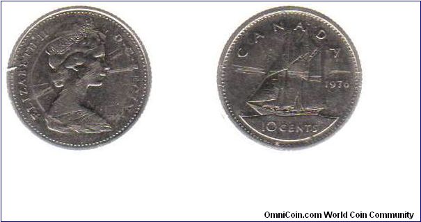 1976 10 cents