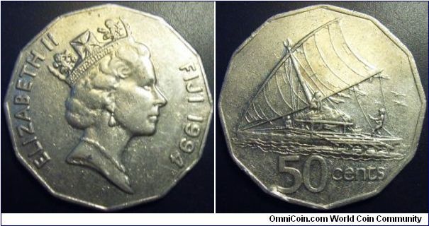 Fuji 1994 50 cents. Found in circulation in Australia.
