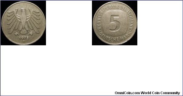 Copper-Nickel
5 Deutsche Mark