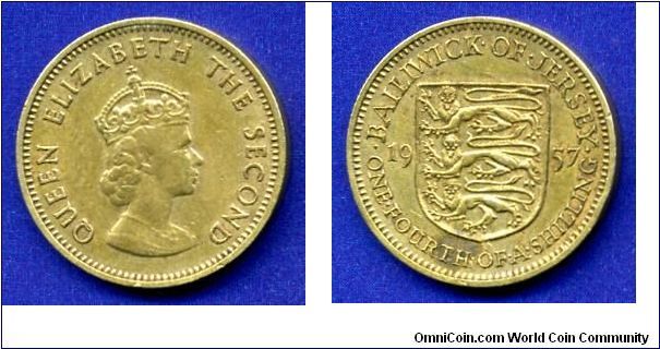 1/4 shilling.
Elizabeth II.


Br.