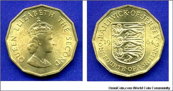 1/4 shilling.
Elizabeth II.


Br.