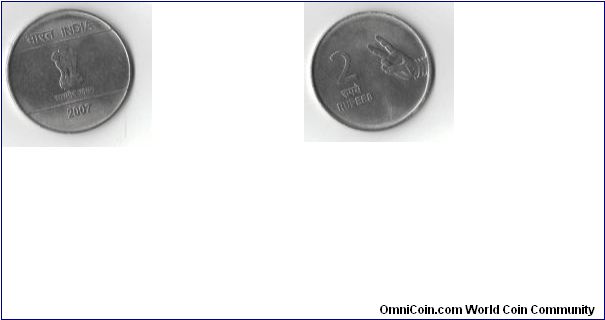 2 Rs Latest Coin of India