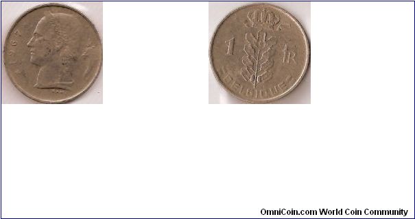 1 Franc:Belgium