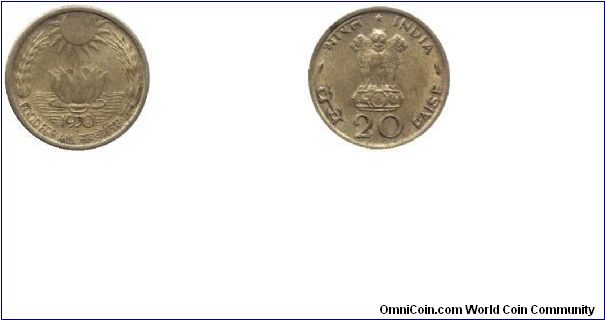 20 Paise:India